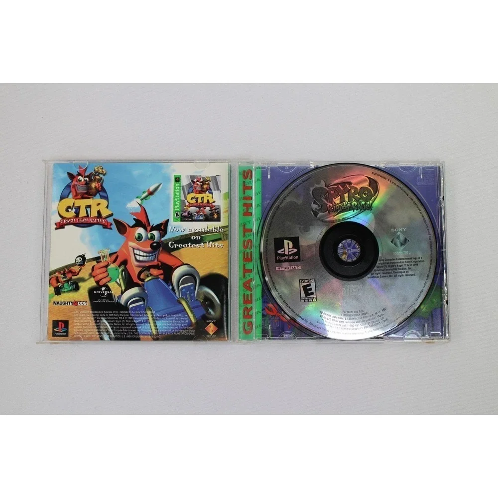 Spyro 2 Ripto's Rage PS1 Greatest Hits Complete CIB Tested PlayStation 1